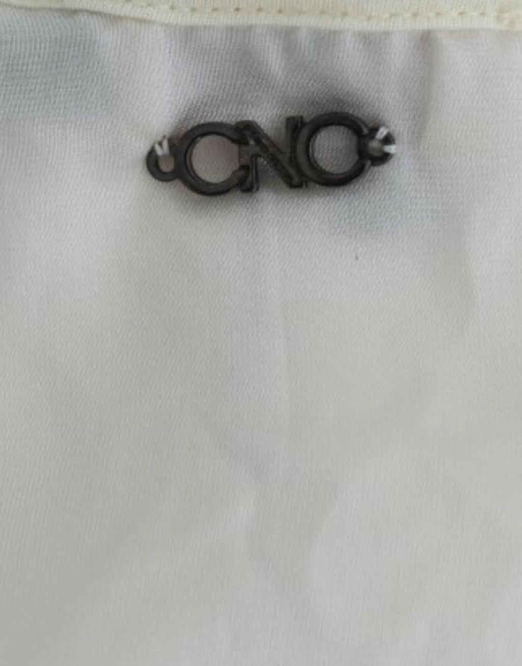 Costume National White Modal Tube Dress