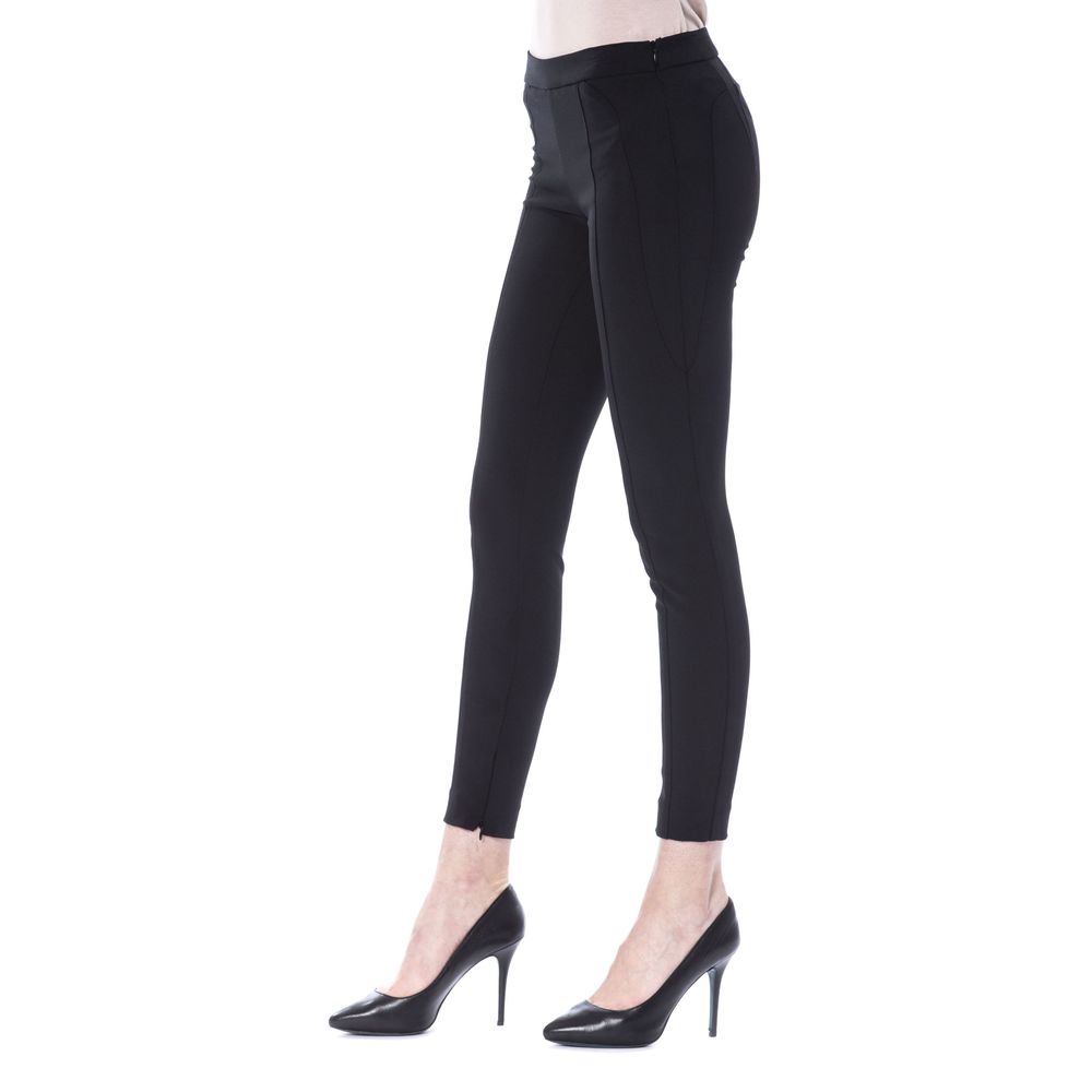 BYBLOS Schwarze Damen-Skinny-Hose aus Polyester
