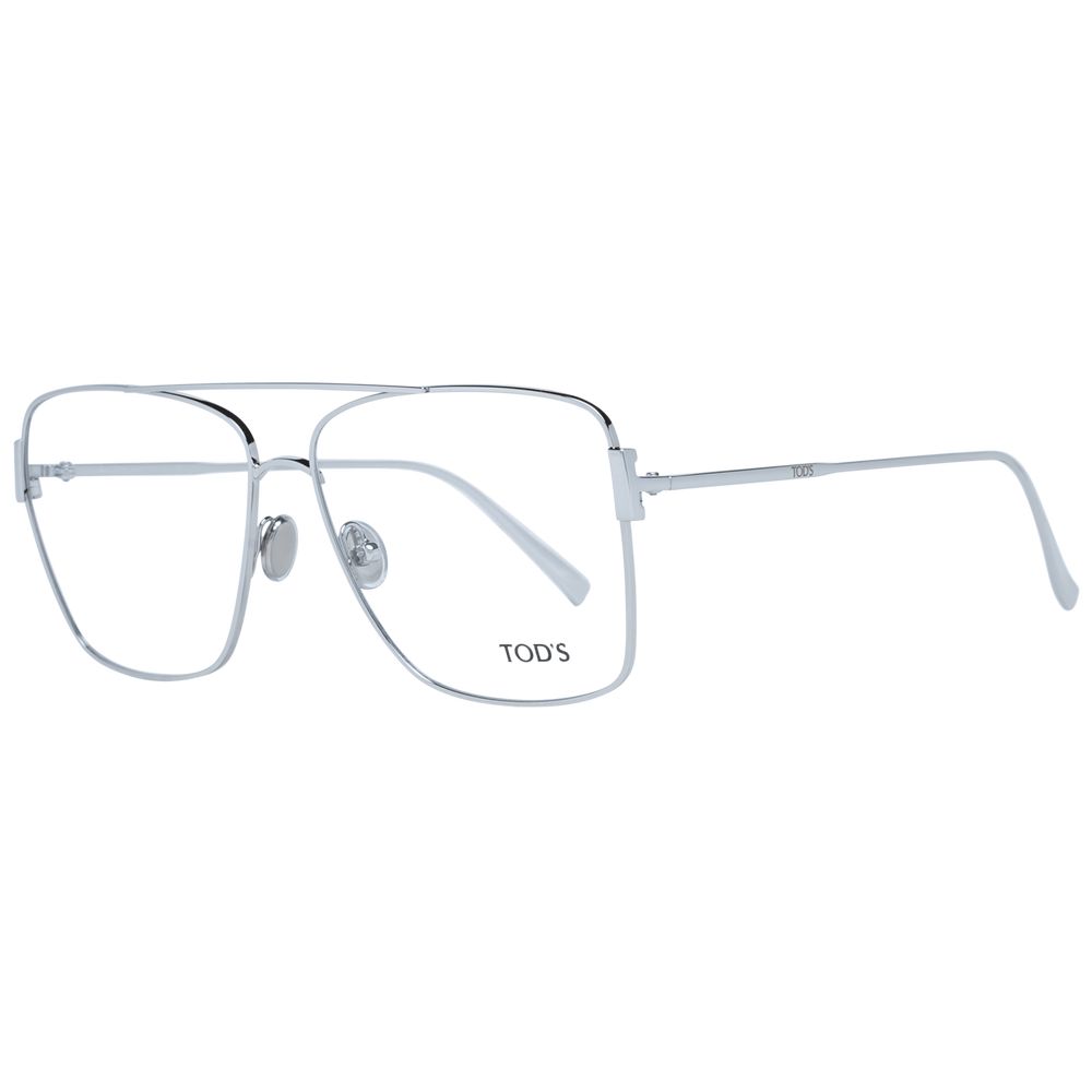 Tod's Brille aus silbernem Metall (Fassung)