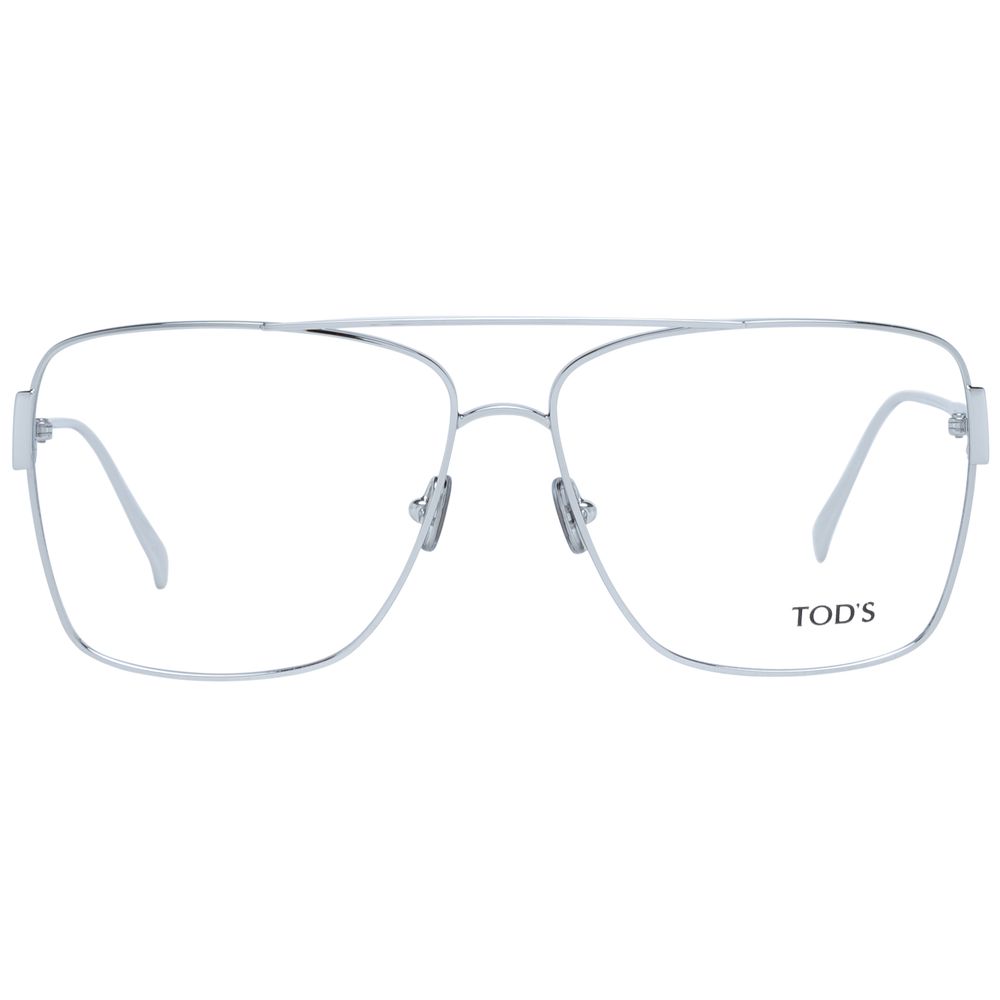 Tod's Brille aus silbernem Metall (Fassung)