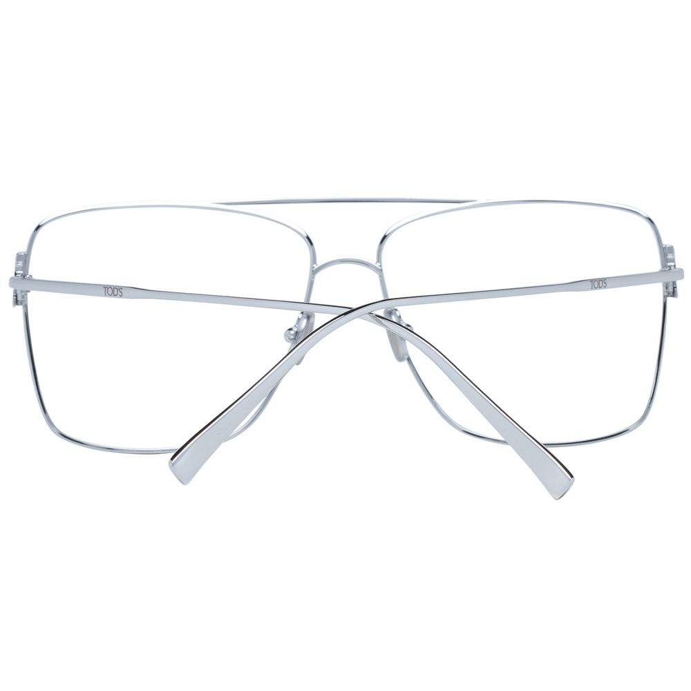 Tod's Brille aus silbernem Metall (Fassung)