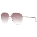Guess Sonnenbrille aus silbernem Metall