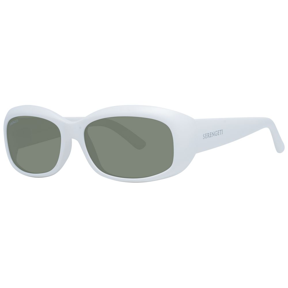 Serengeti Weiße Nylon-Sonnenbrille
