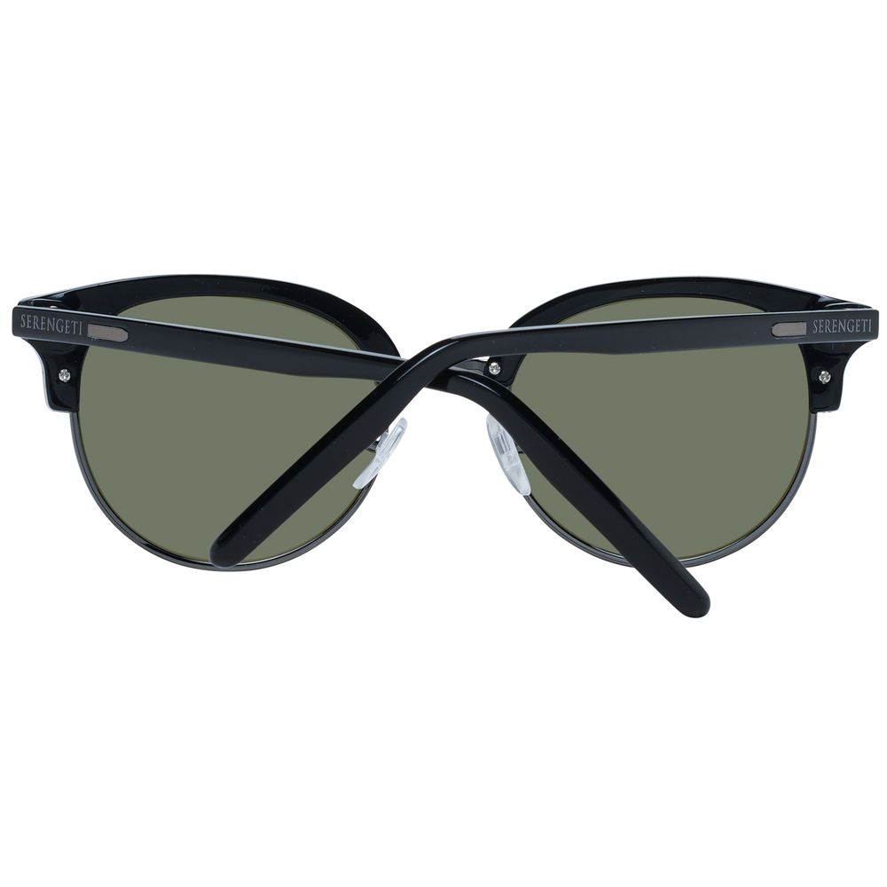Serengeti sunglasses in black acetate and metal