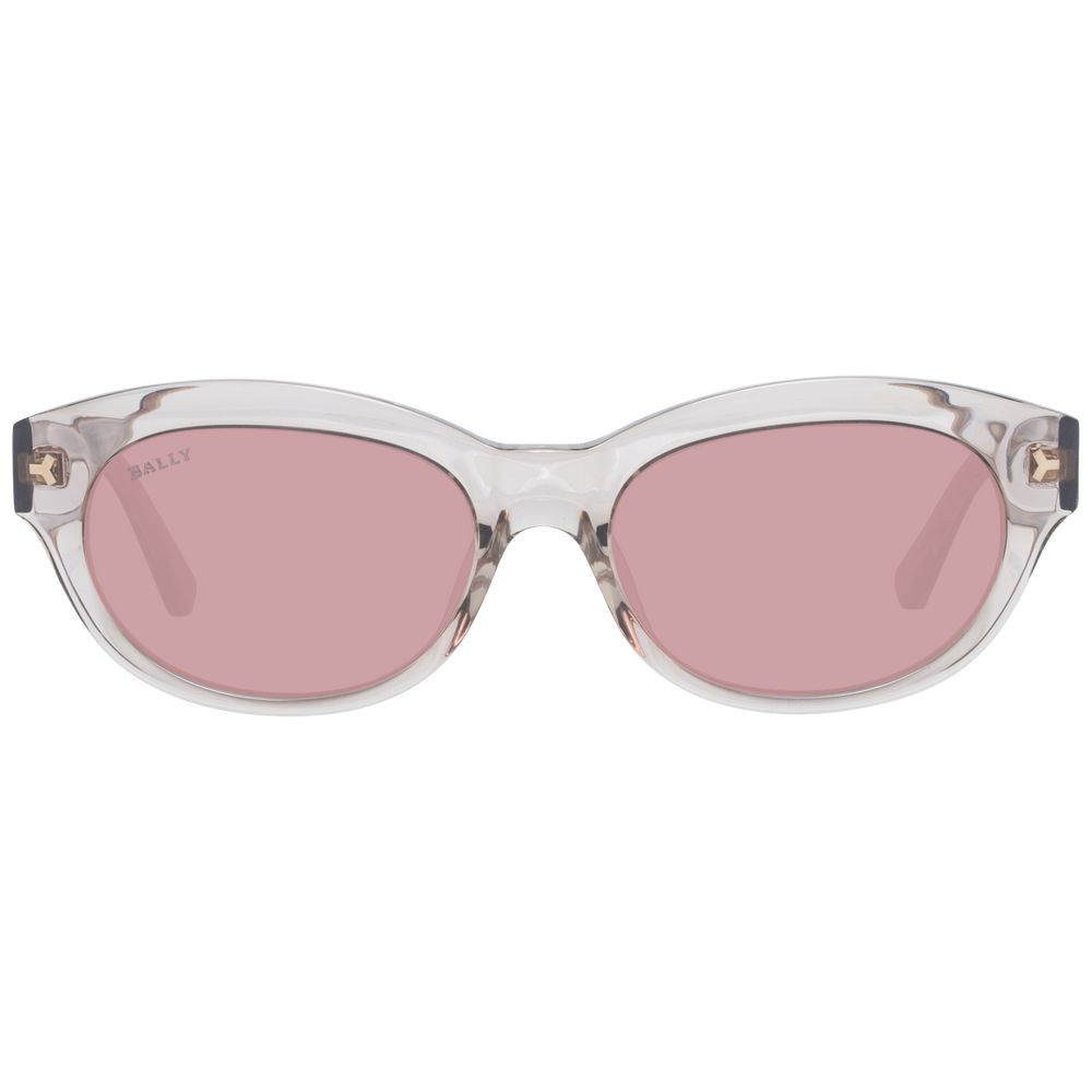 Bally Braune Kunststoff-Sonnenbrille