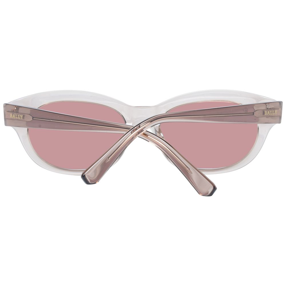 Bally Braune Kunststoff-Sonnenbrille
