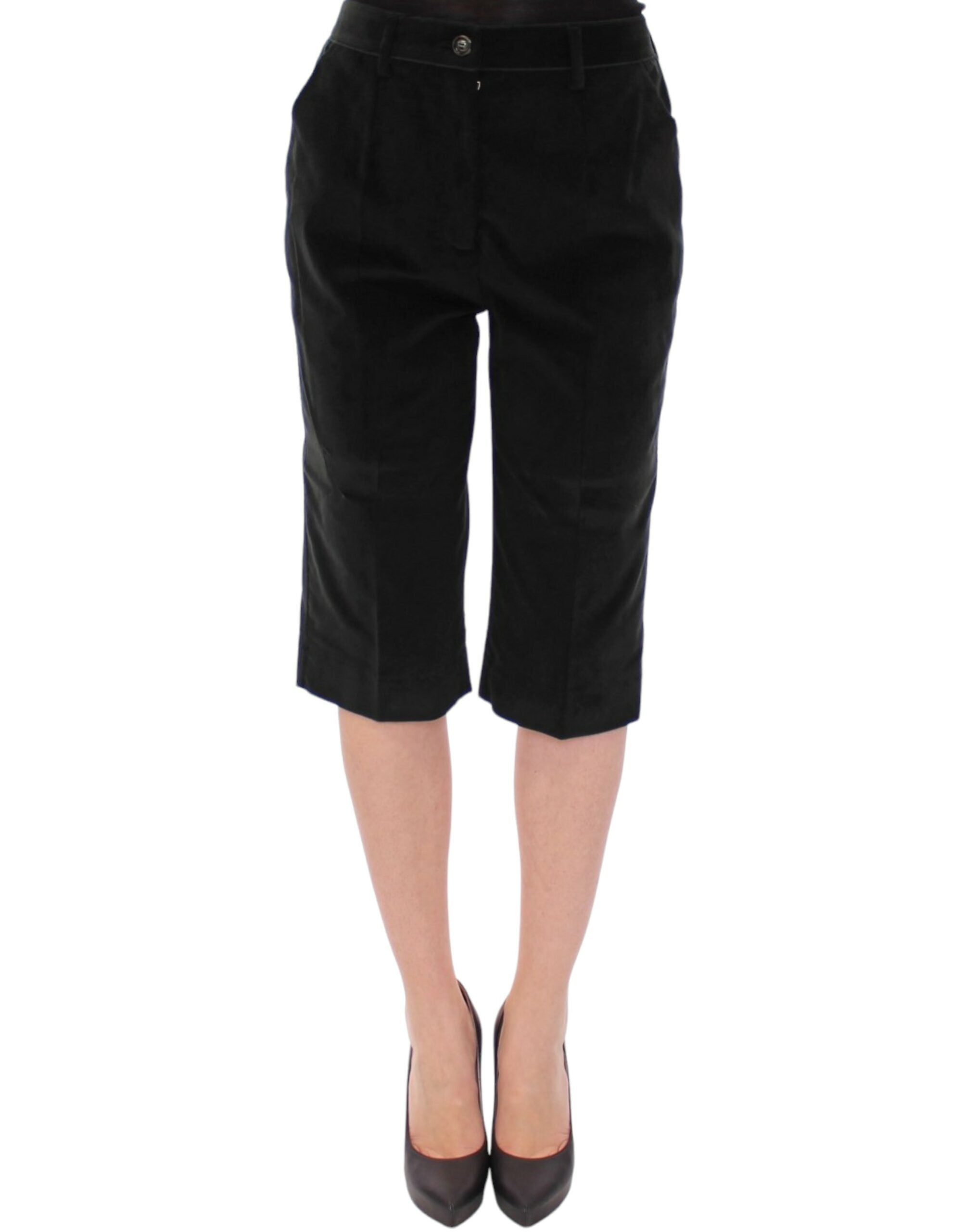 Dolce & Gabbana Black Cotton Shorts