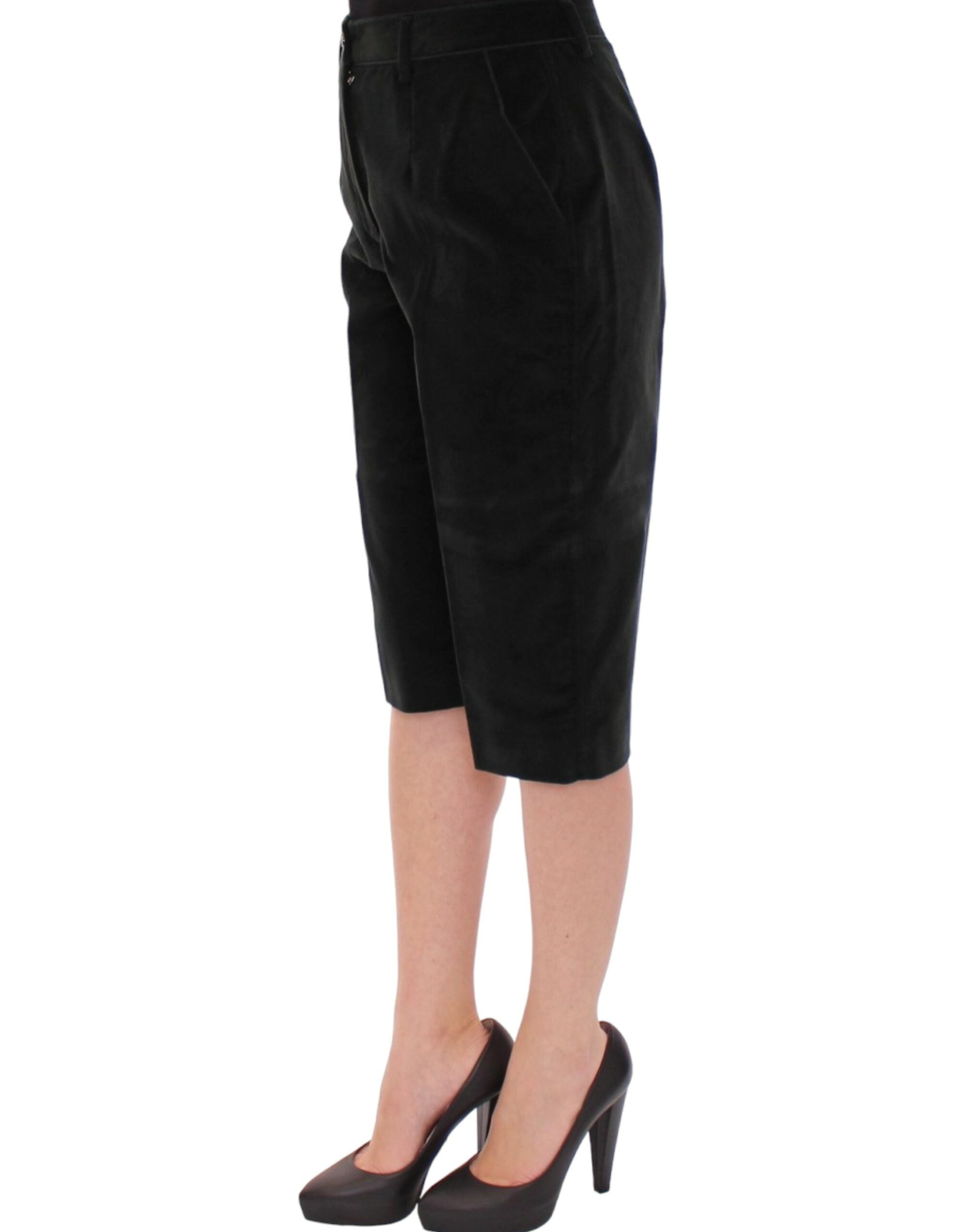 Dolce & Gabbana Black Cotton Shorts