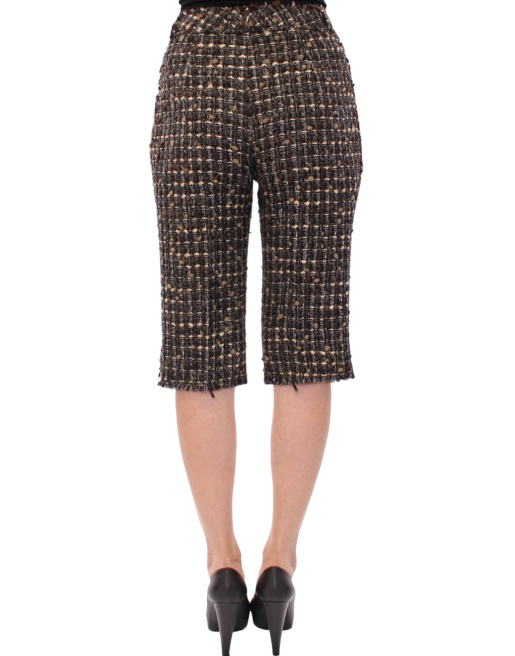 Dolce & Gabbana Multicolor Wool Shorts