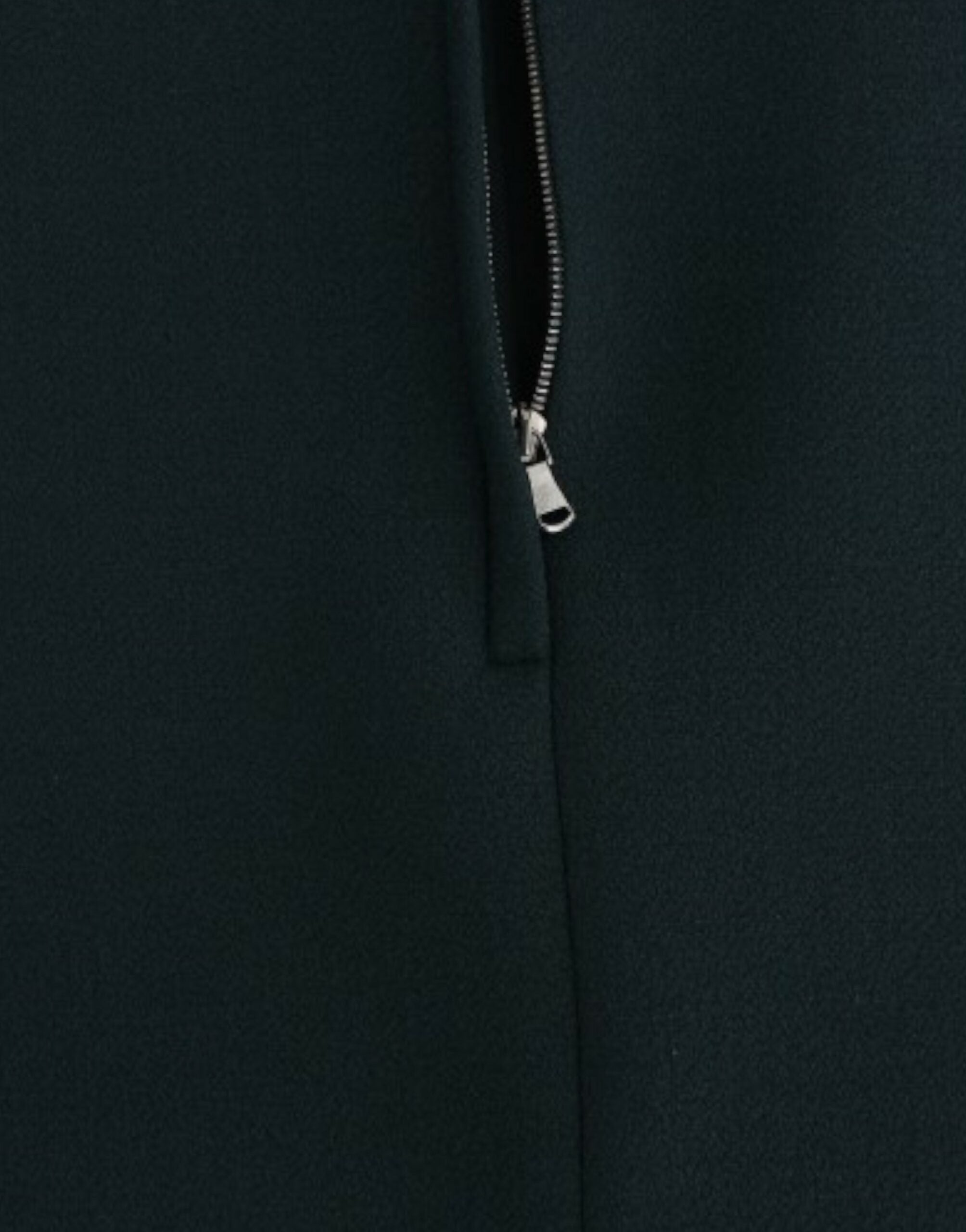 Dolce & Gabbana Green 3/4 Sleeve Wool Blouse