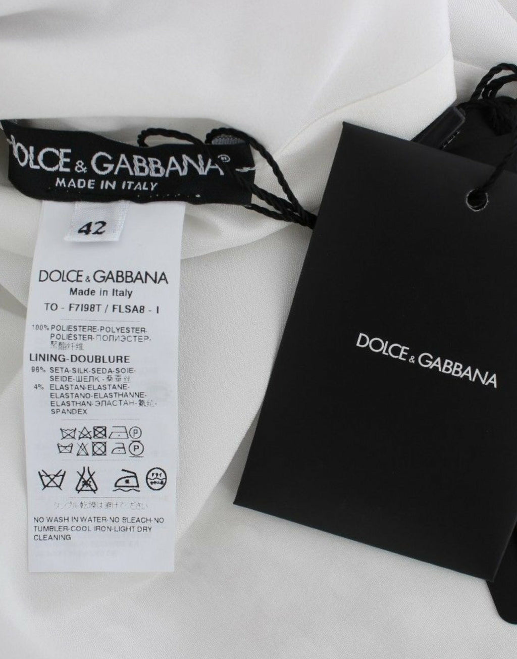 Dolce & Gabbana Silver Sequined Crew Neck T-Shirt Top