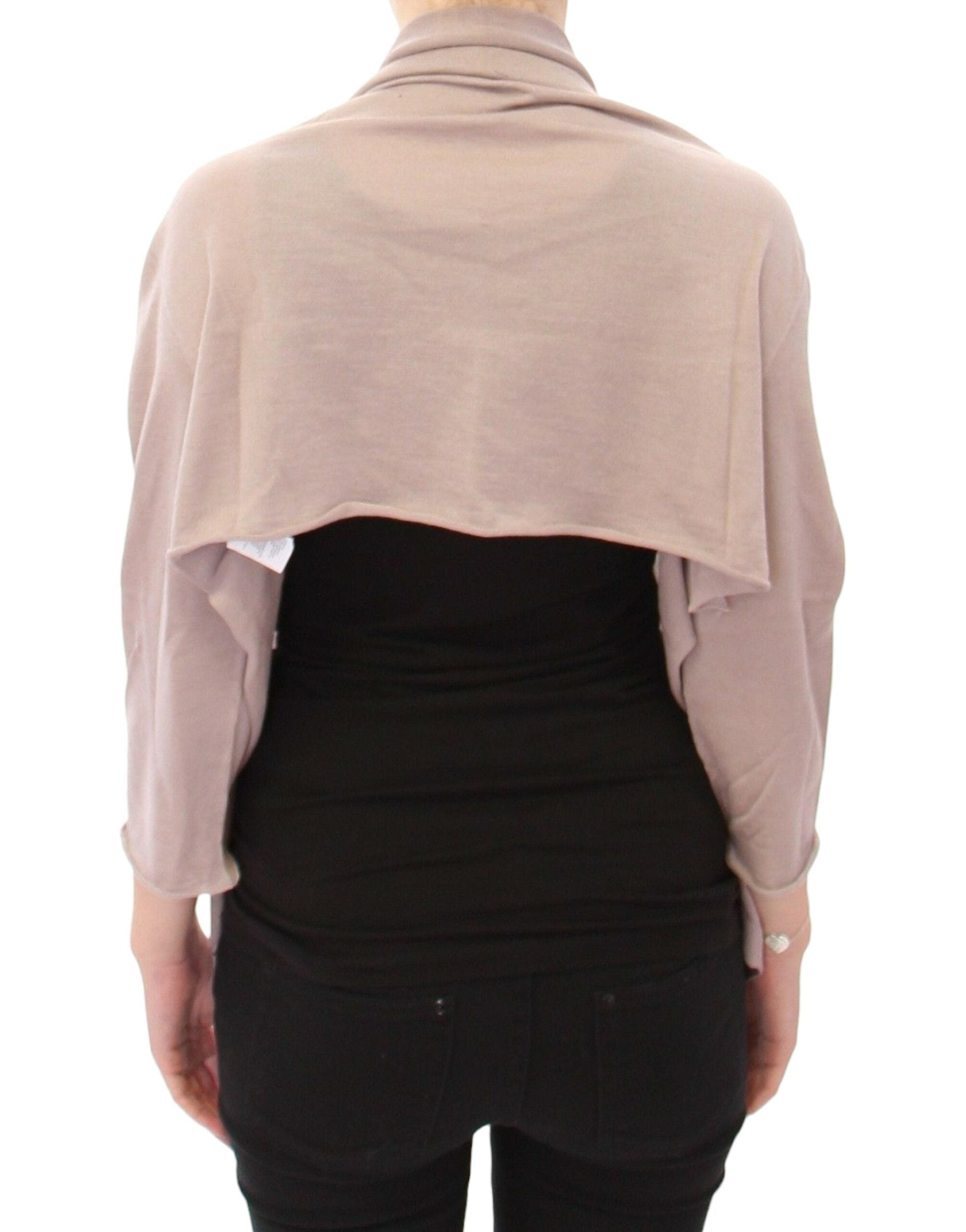 Dolce & Gabbana Shrug Bolero Seiden-Kaschmir-Strickpullover