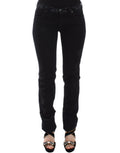 Ermanno Scervino Black Slim Jeans Denim Trousers Skinny Stretch