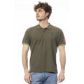 Invicta Grünes Herren-Poloshirt aus Baumwolle