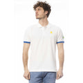 Invicta Weißes Poloshirt aus Baumwolle für Herren