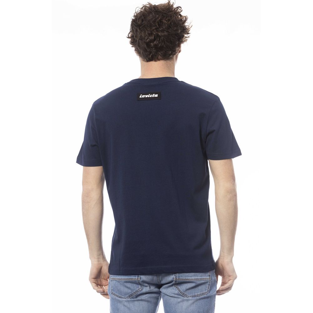 Men's Invicta Cotton T-Shirt in Blue