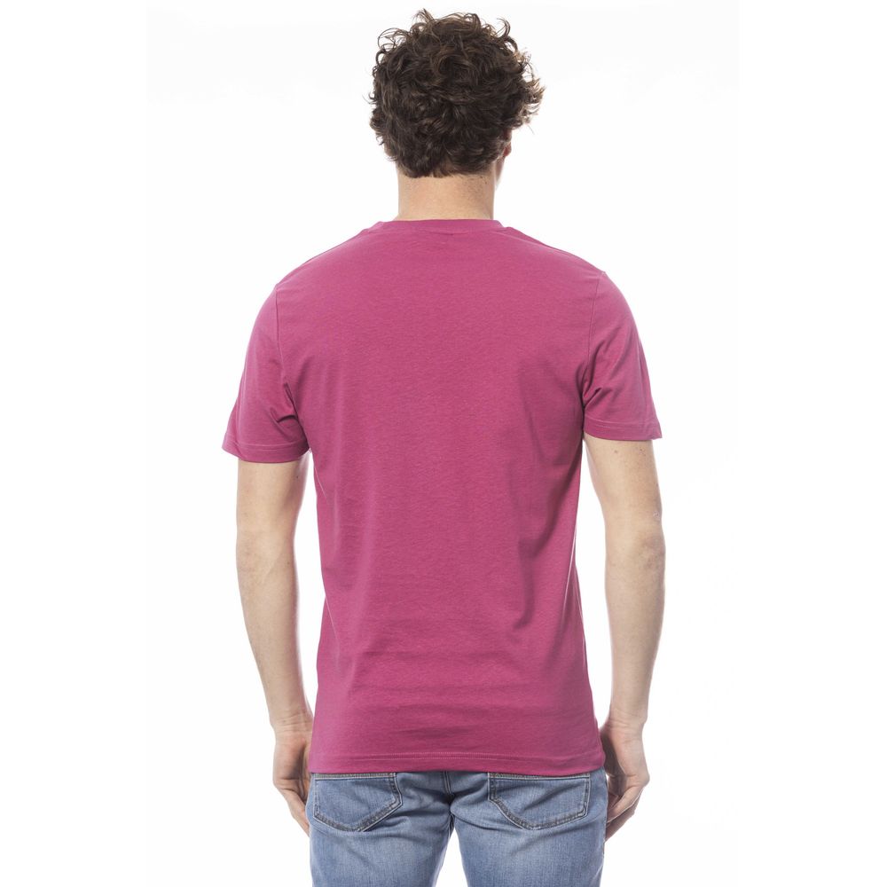 Invicta Lilac Cotton Men's T-Shirt