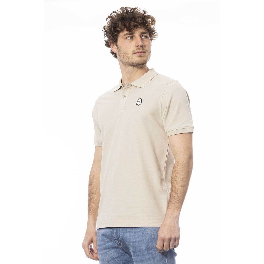 Invicta Beige Baumwoll-Herren-Poloshirt