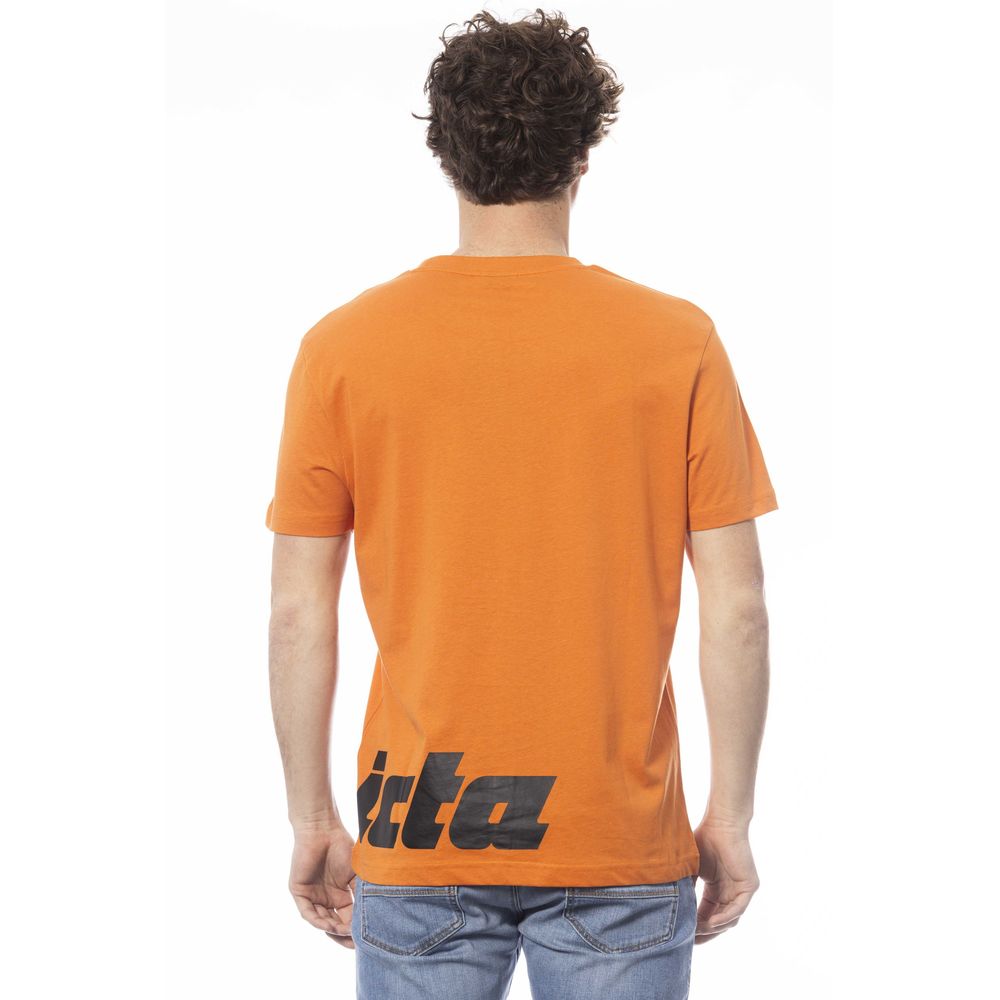 Invicta Orange Cotton Men's T-Shirt