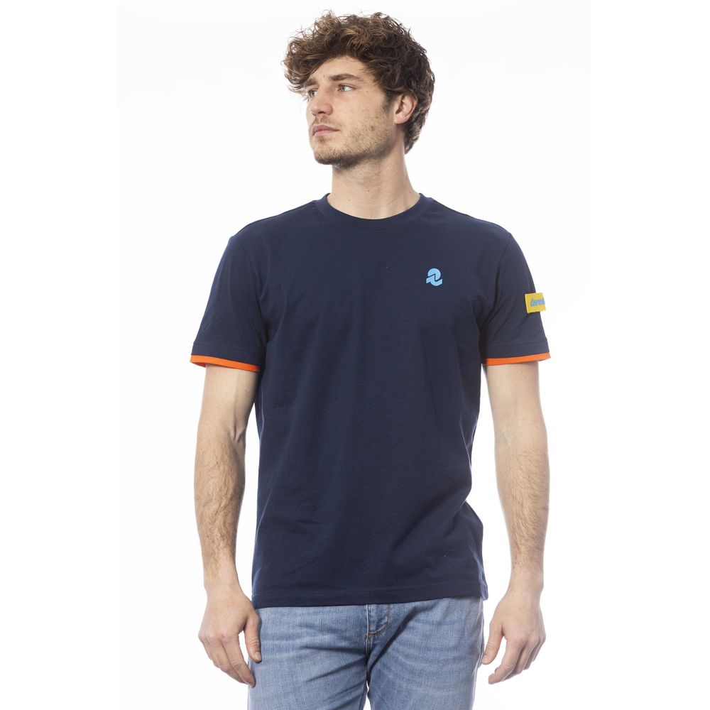 Invicta Men's Blue Cotton T-Shirt