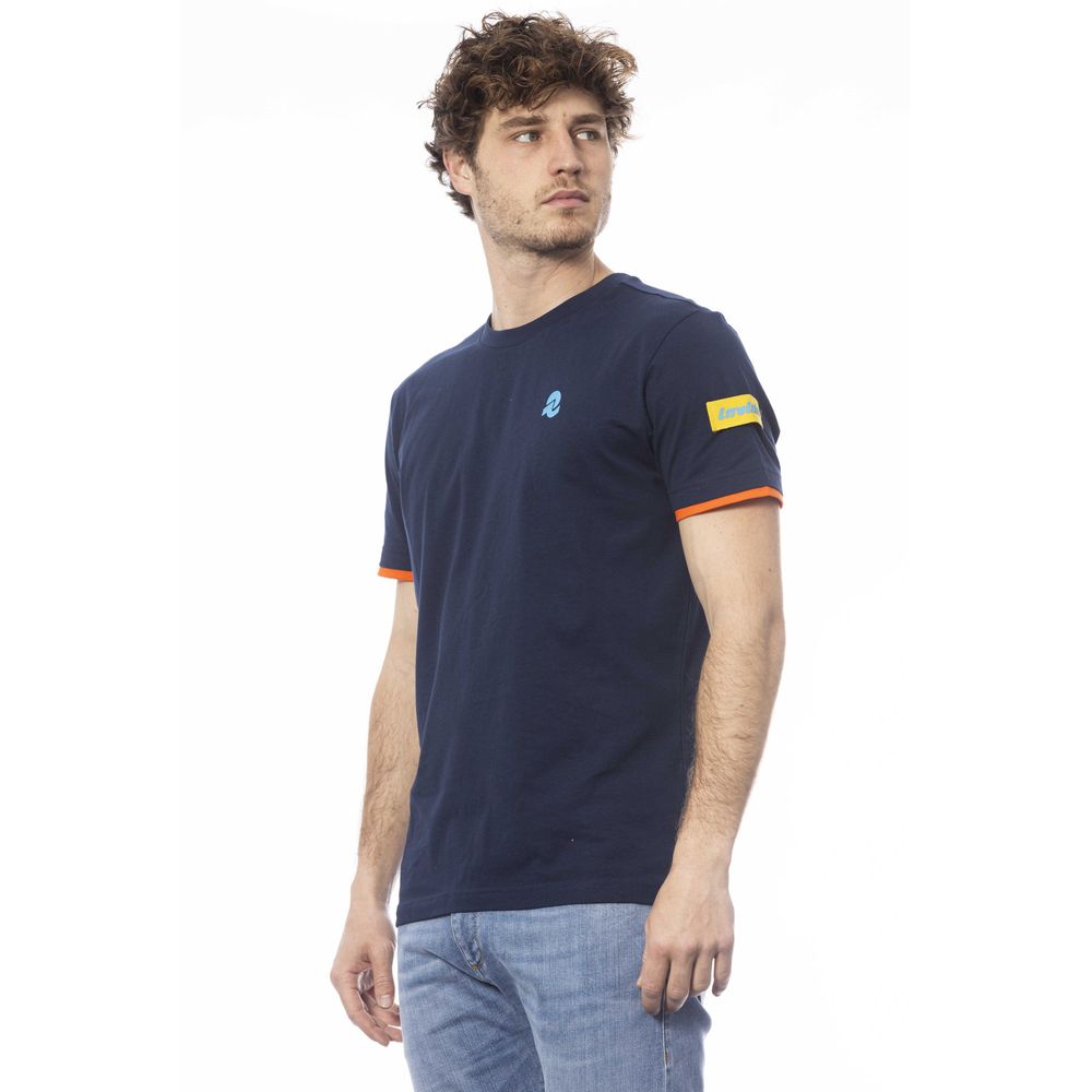 Invicta Men's Blue Cotton T-Shirt