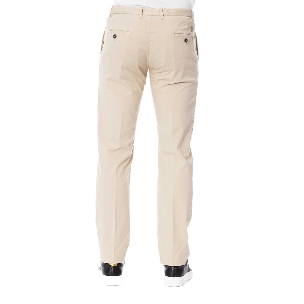 Trussardi Beigefarbene Baumwollhose für Herren