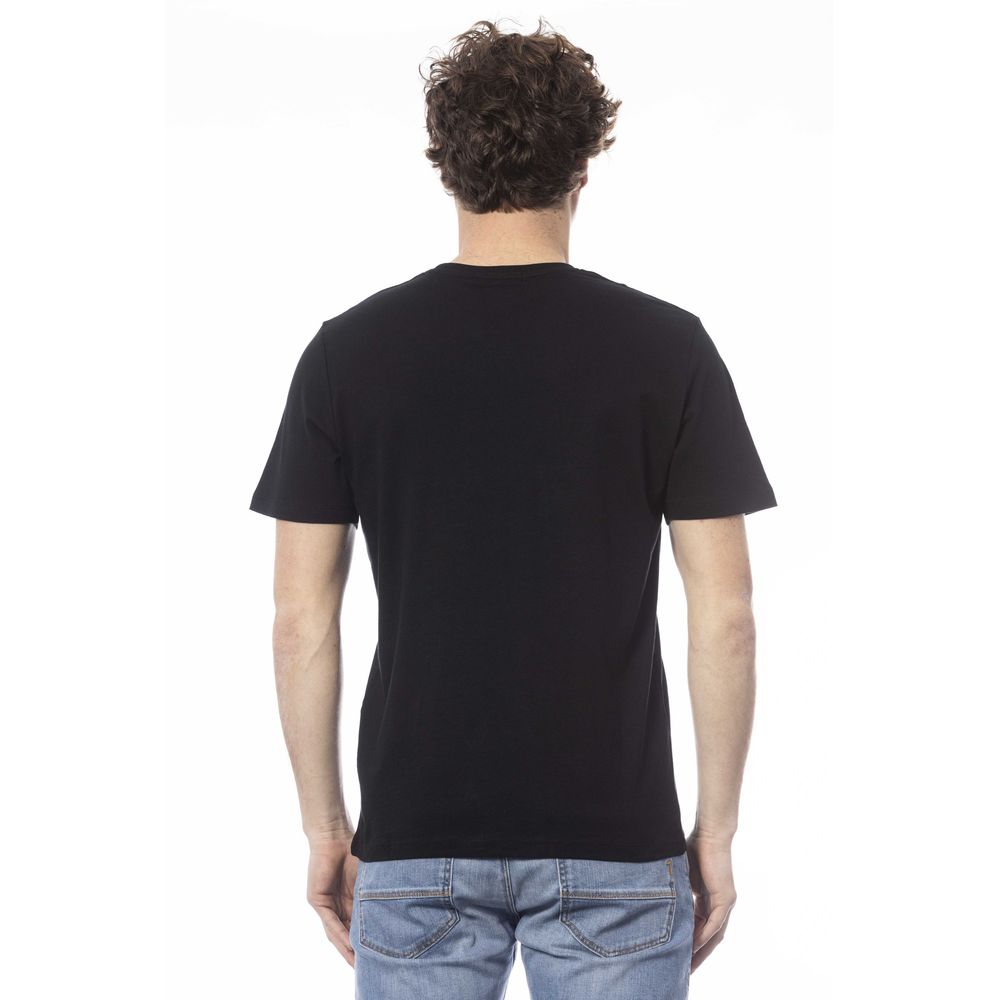 Ungaro Sport Men's Black Cotton T-Shirt