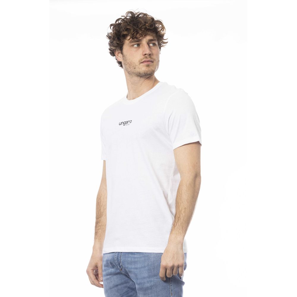 Ungaro Sport Men's White Cotton T-Shirt
