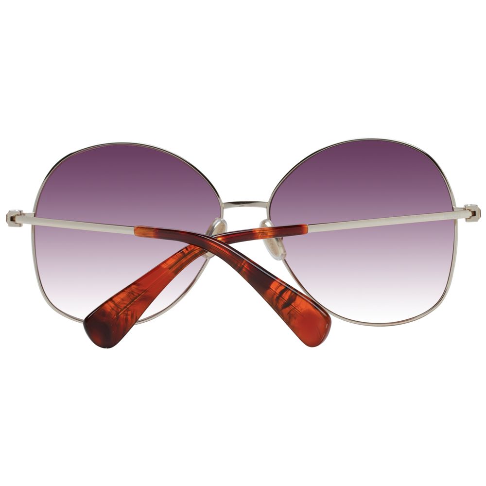 Max Mara Gold-Tone Metal Sunglasses