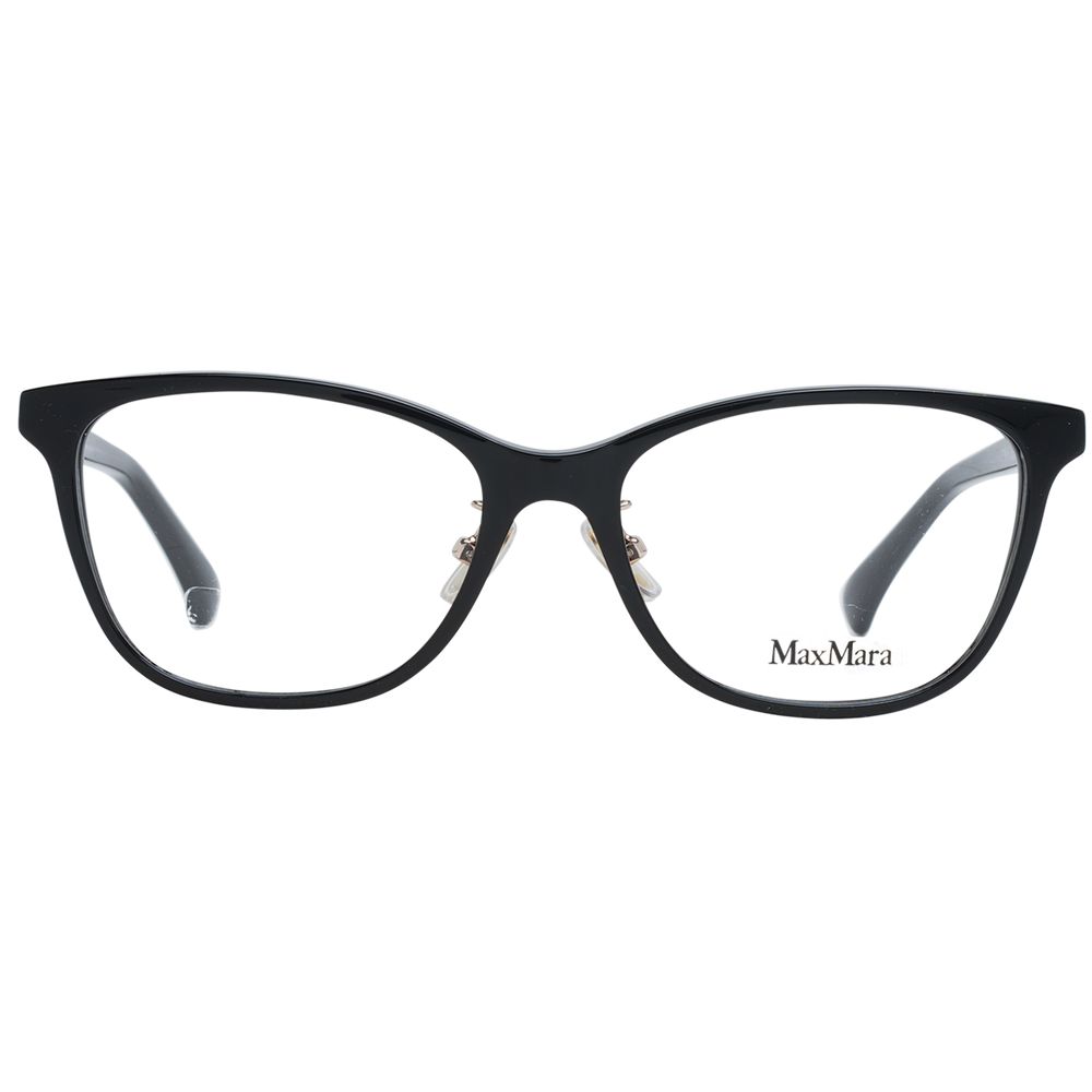 Max Mara Schwarze Kunststoffbrille (Gestell)