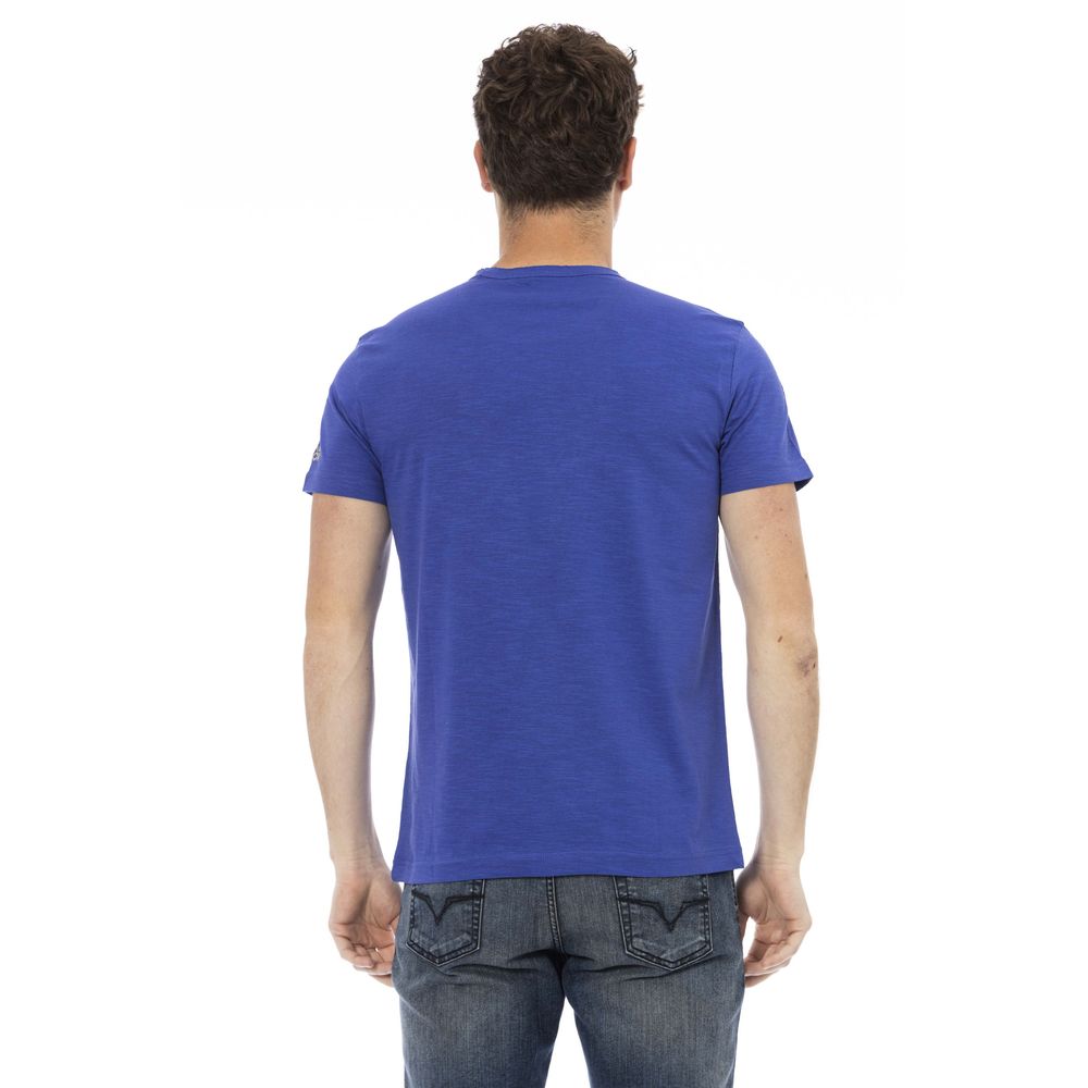 Trussardi Action Baumwoll-T-Shirt für Herren in Blau