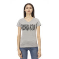 Trussardi Action Women's Grey Cotton T-Shirt