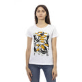 Trussardi Action Weißes T-Shirt aus Baumwolle für Frauen