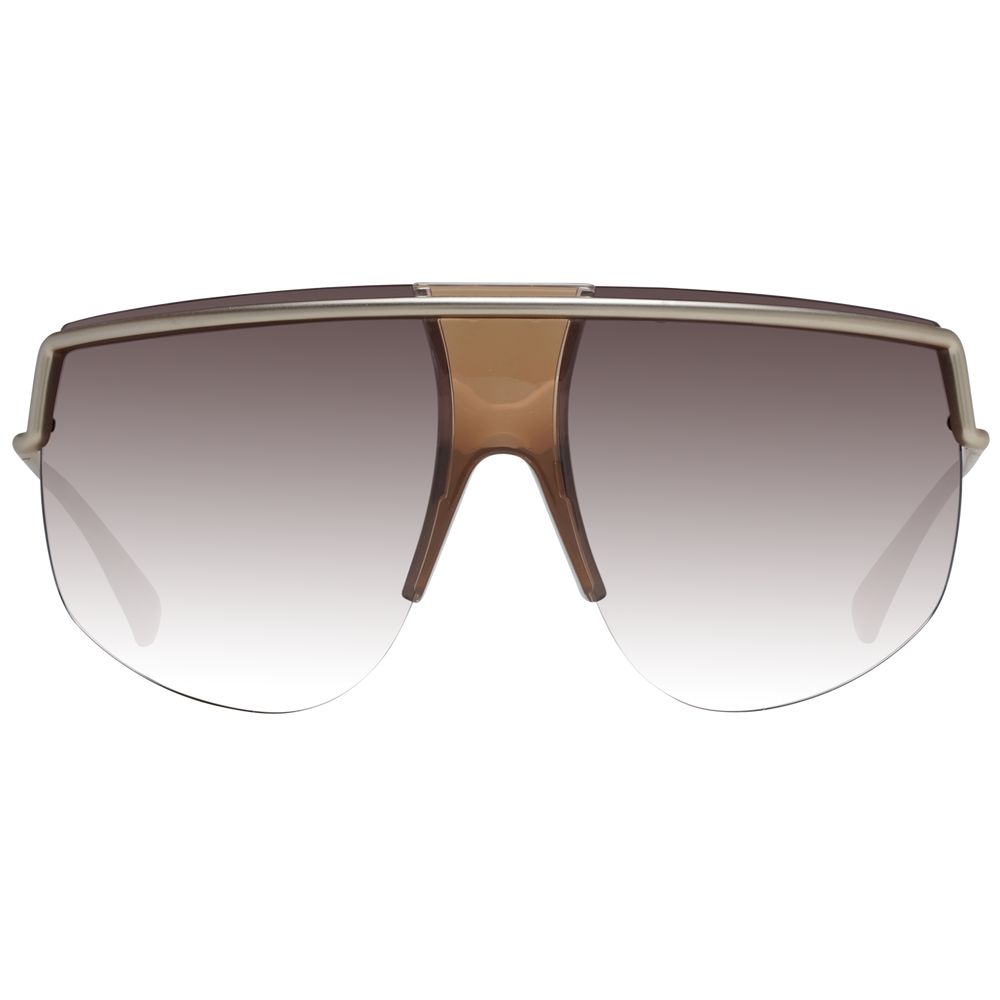 Max Mara Sonnenbrille aus Goldmetall