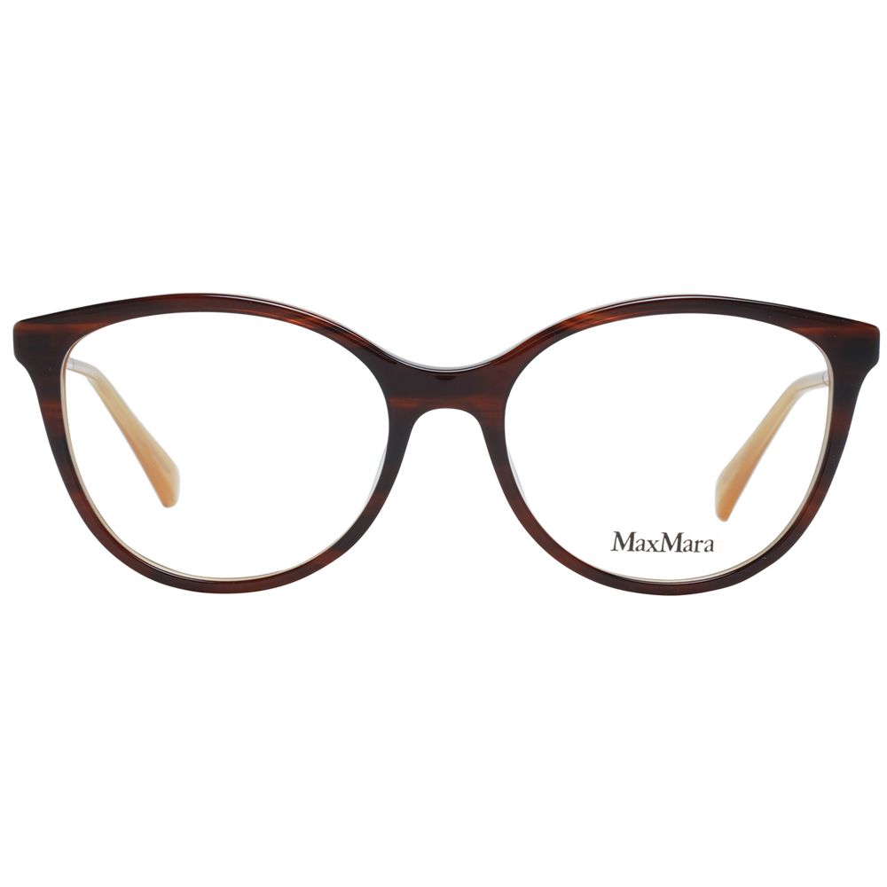 Max Mara Brown Metal and Plastic Eyeglasses (Frames)