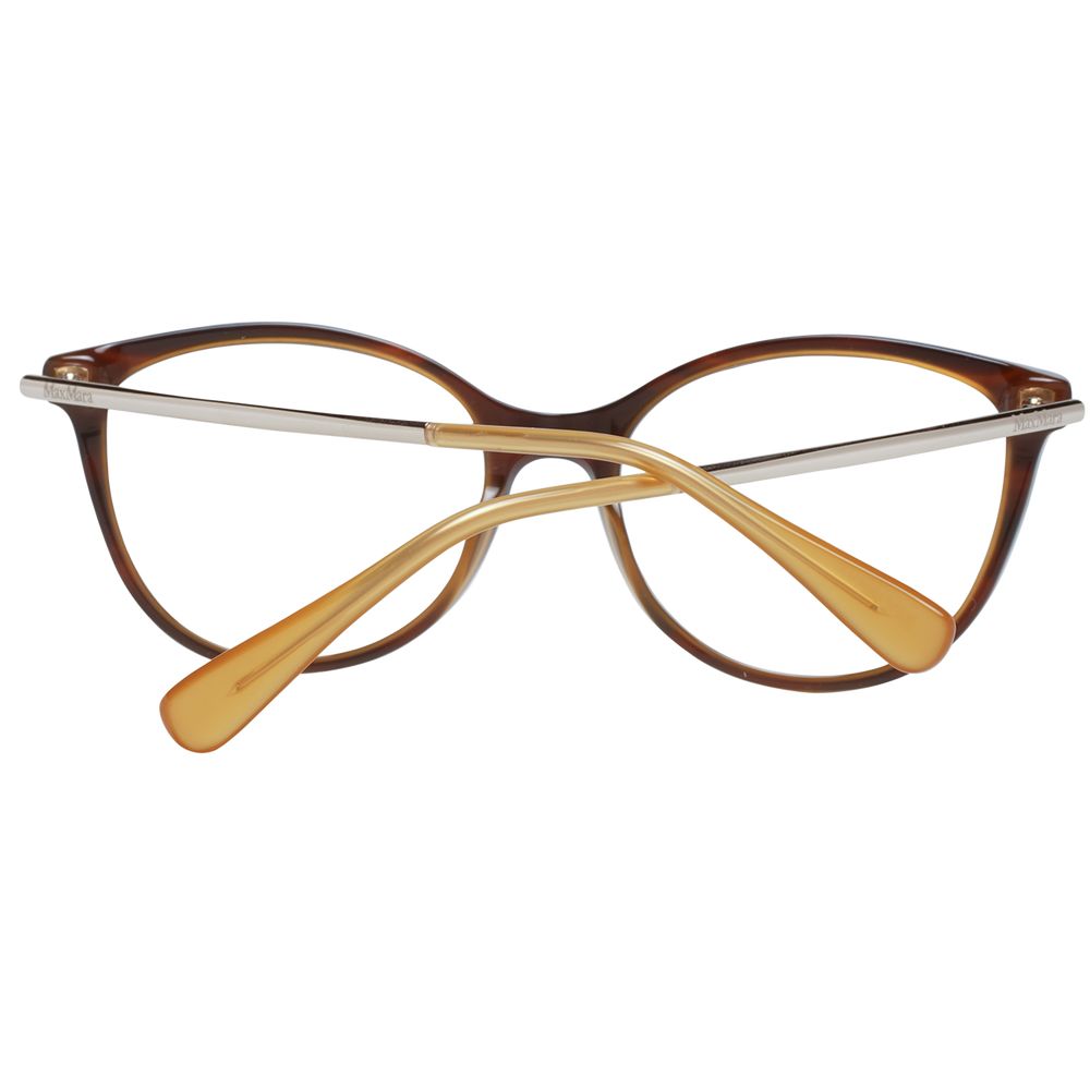 Max Mara Brown Metal and Plastic Eyeglasses (Frames)
