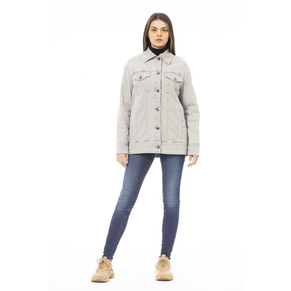 Jacob Cohen Grey Cotton Women's Jacket