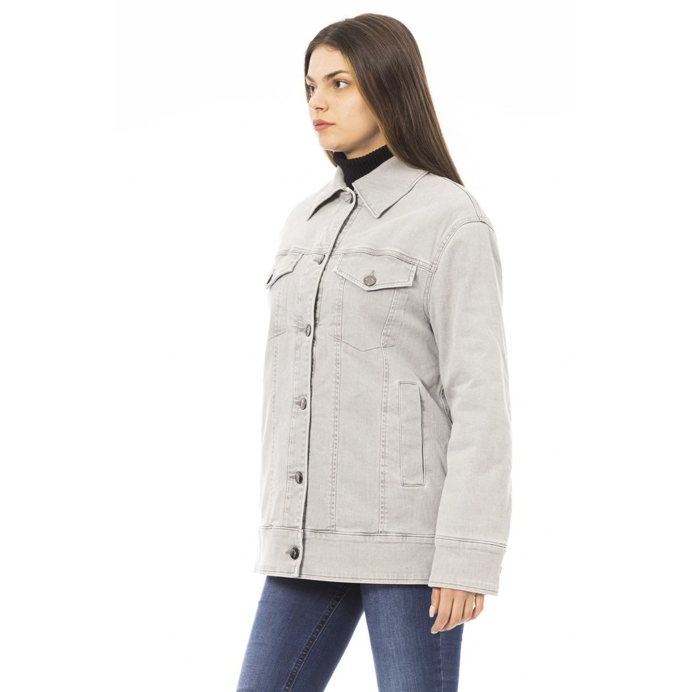 Jacob Cohen Grey Cotton Women's Jacket
