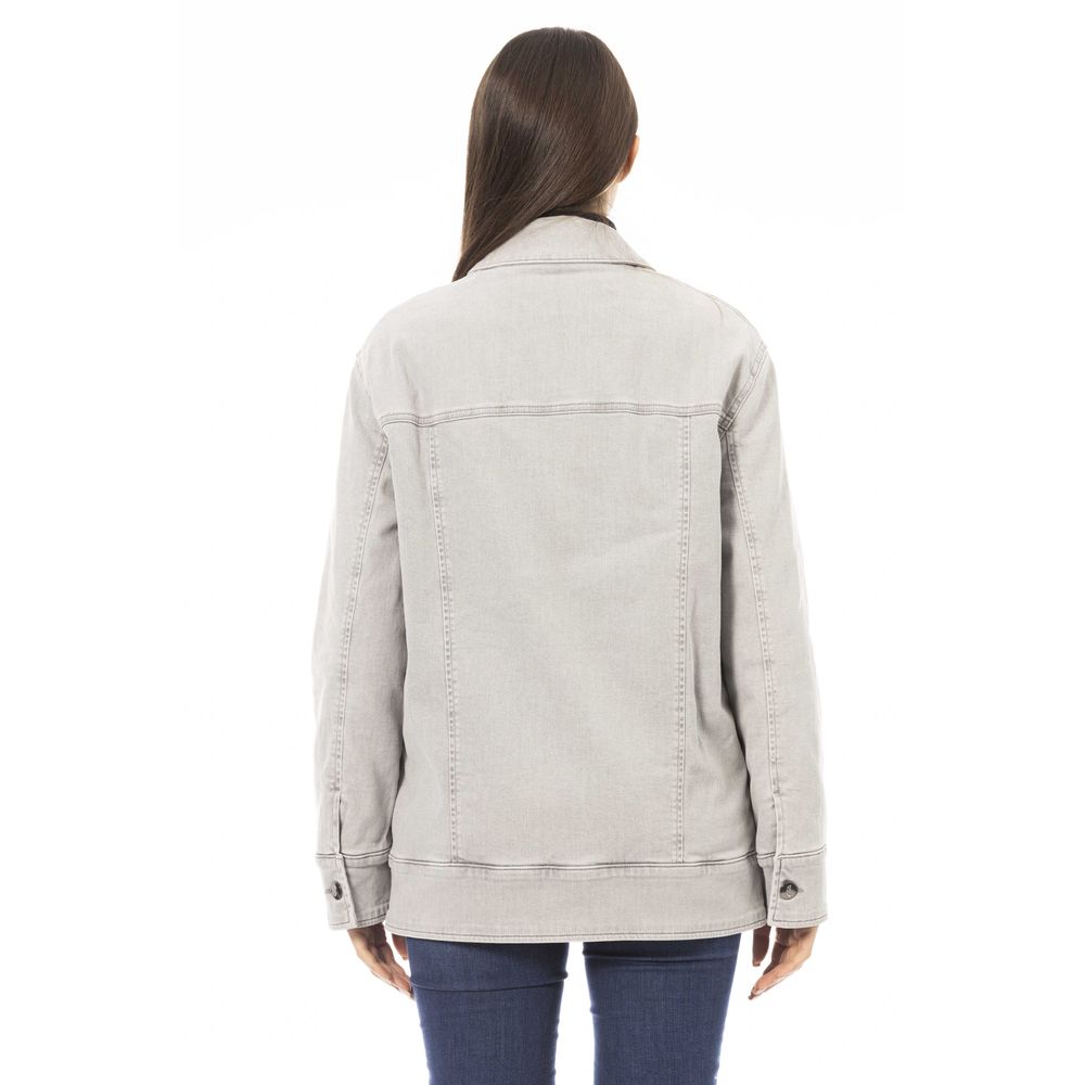 Jacob Cohen Grey Cotton Women's Jacket