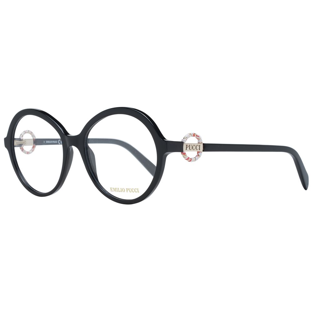 Emilio Pucci Black Plastic Glasses (Frame)