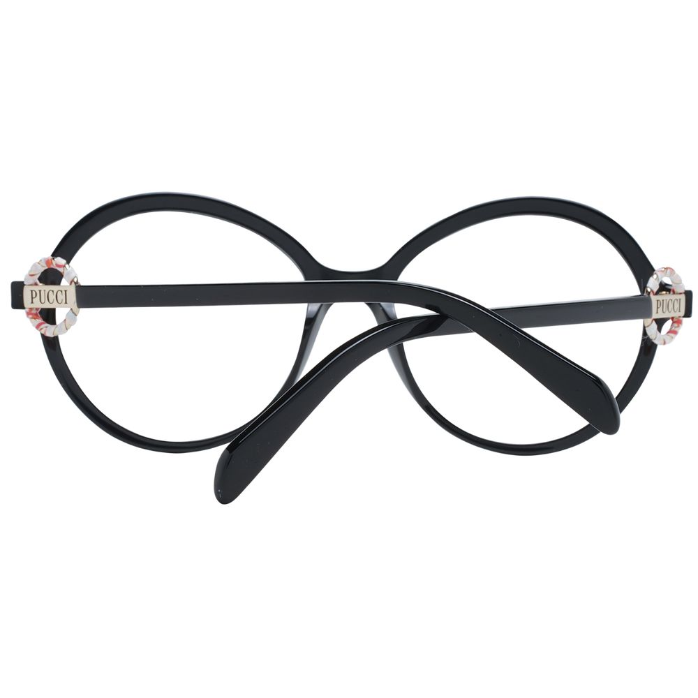 Emilio Pucci Black Plastic Glasses (Frame)