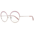 Emilio Pucci Roséfarbene Metallbrille (Fassung)