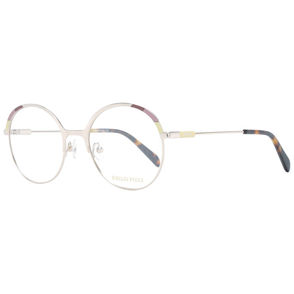 Emilio Pucci Brille aus Goldmetall (Fassung)