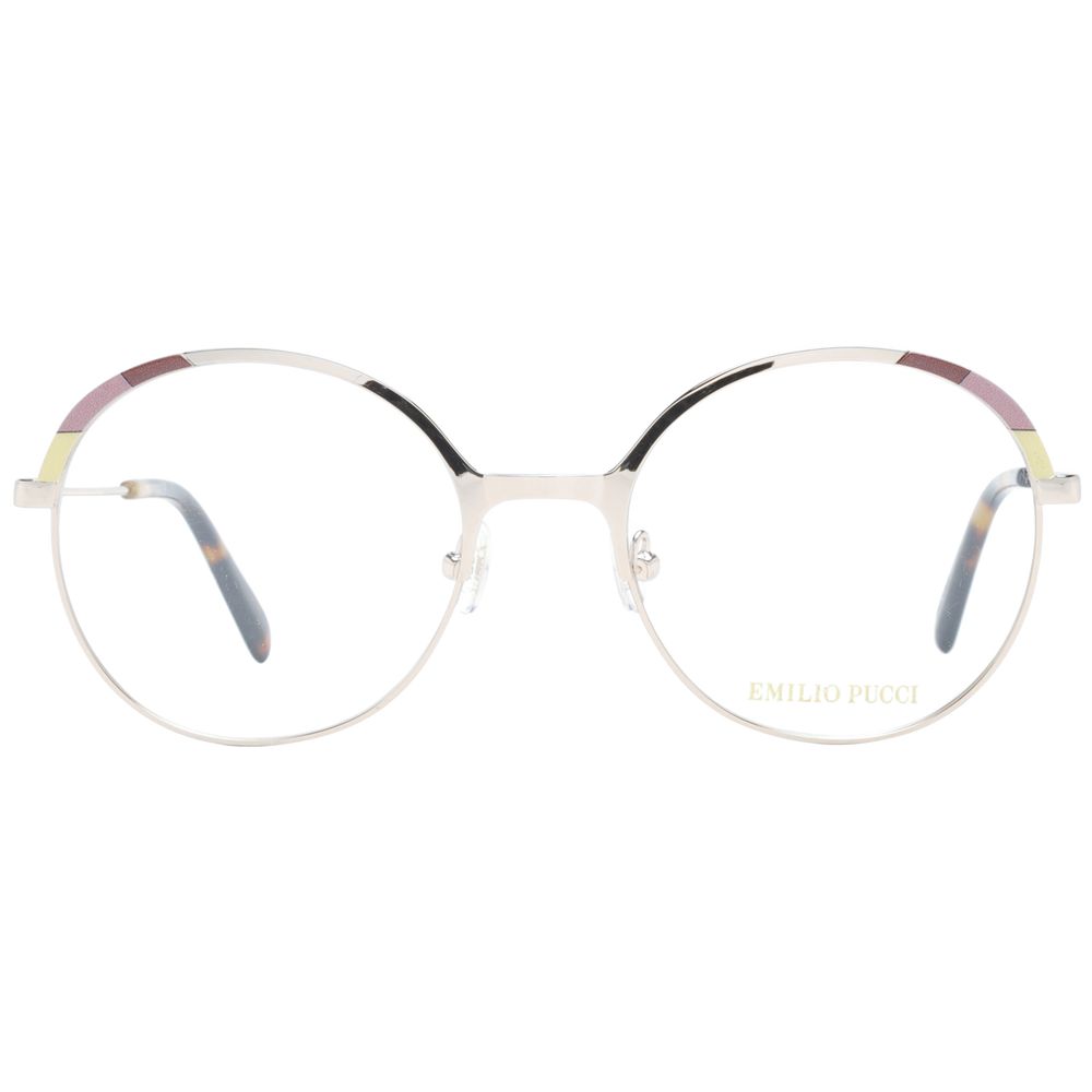 Emilio Pucci Brille aus Goldmetall (Fassung)