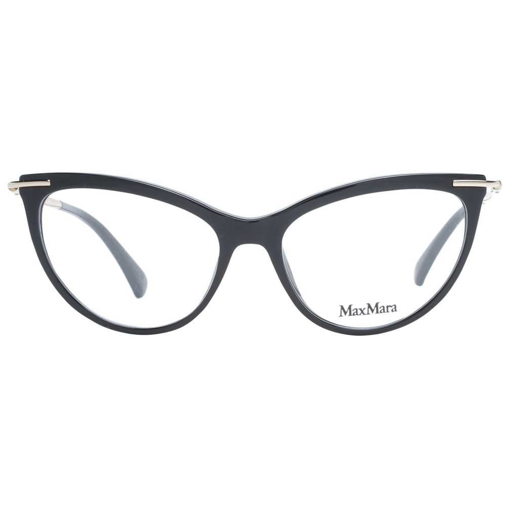 Max Mara Schwarze Kunststoffbrille (Gestell)