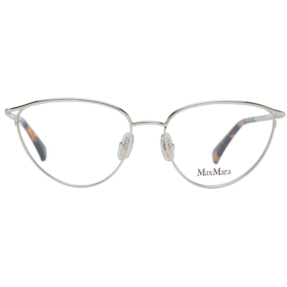 Max Mara Brille aus Goldmetall (Fassung)
