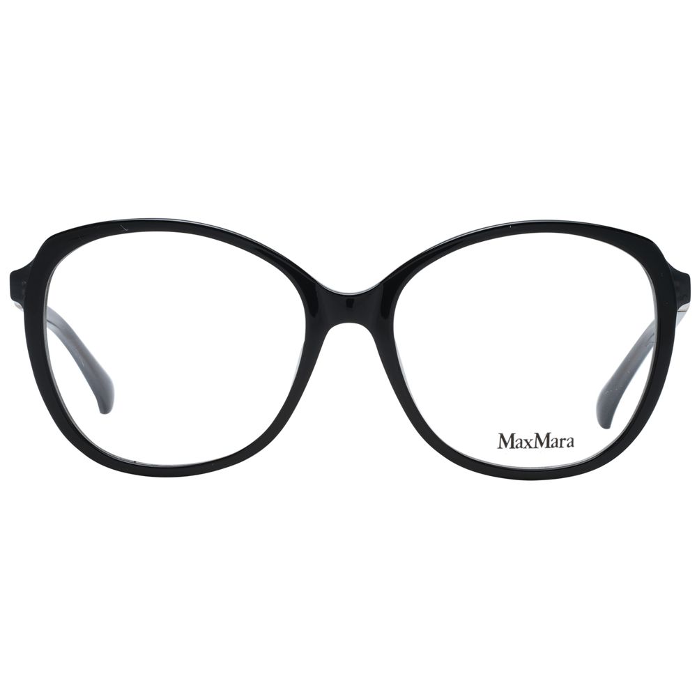 Max Mara Schwarze Kunststoffbrille (Gestell)