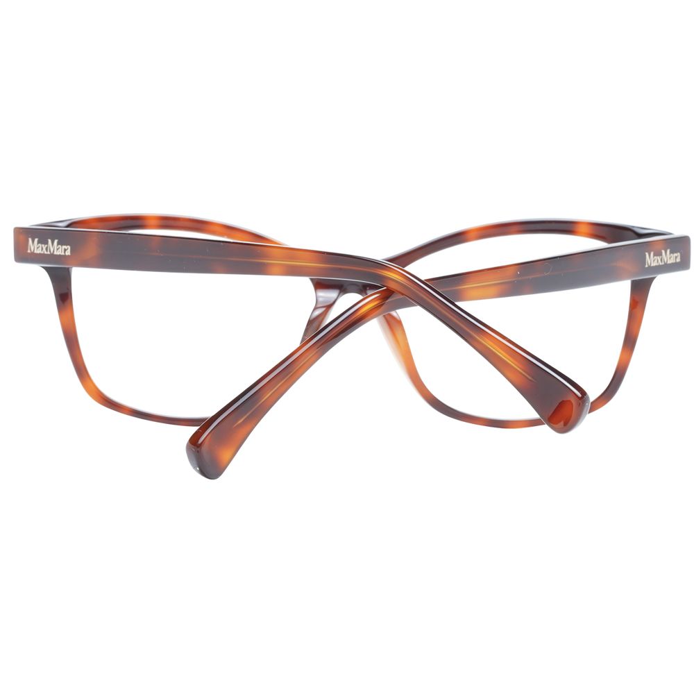 Max Mara Braune Kunststoff-Brillengestelle