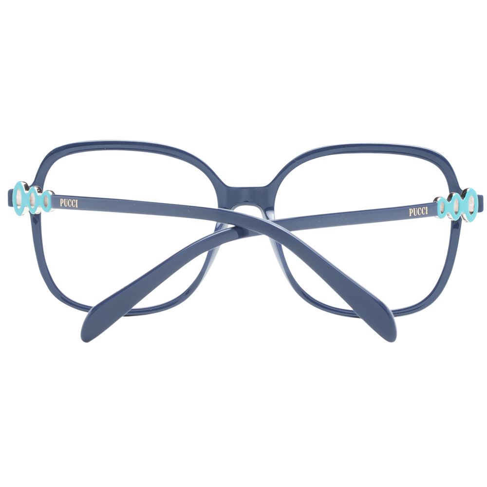Emilio Pucci Blue Plastic Glasses (Frame)