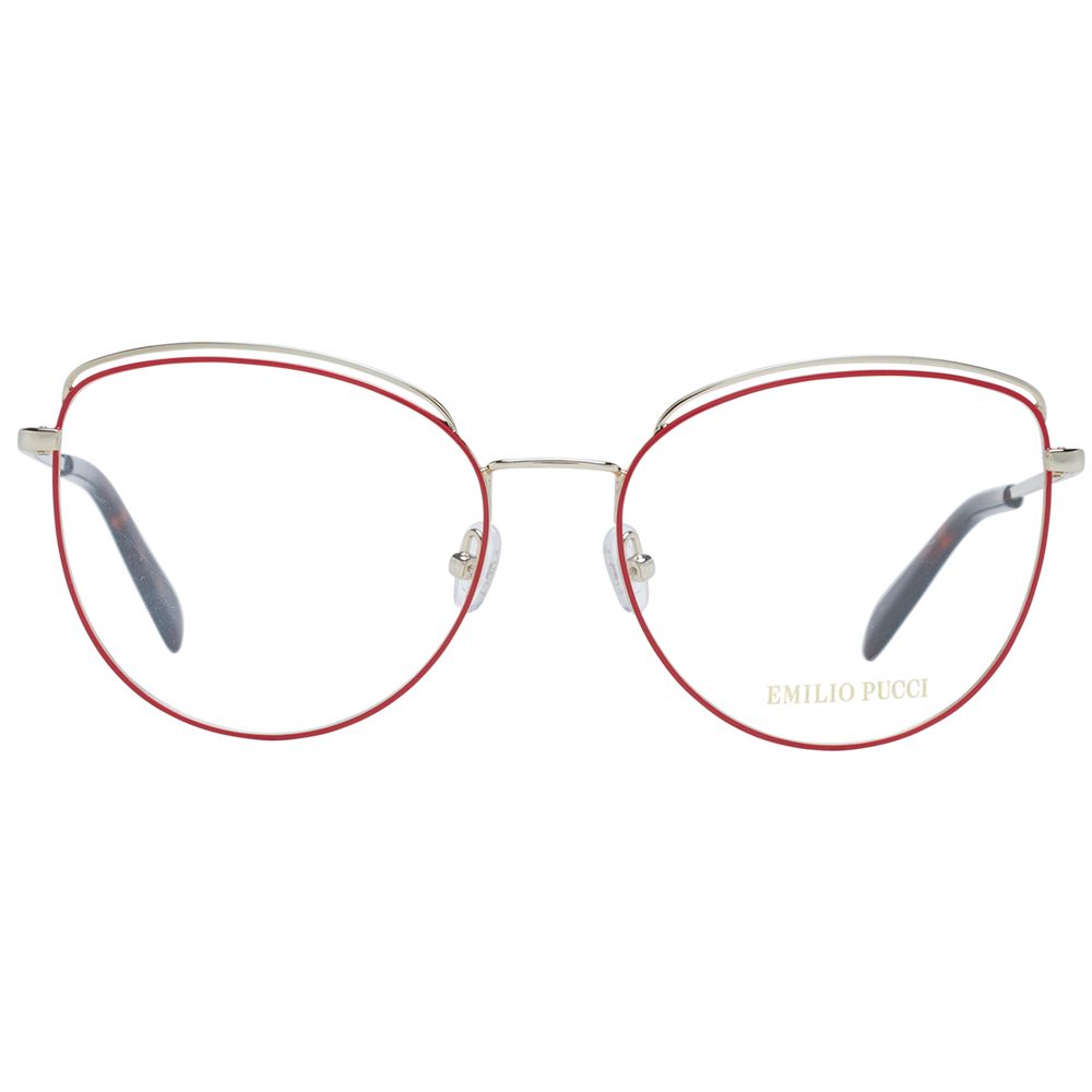 Emilio Pucci Mehrfarbige Metallbrille (Gestell)